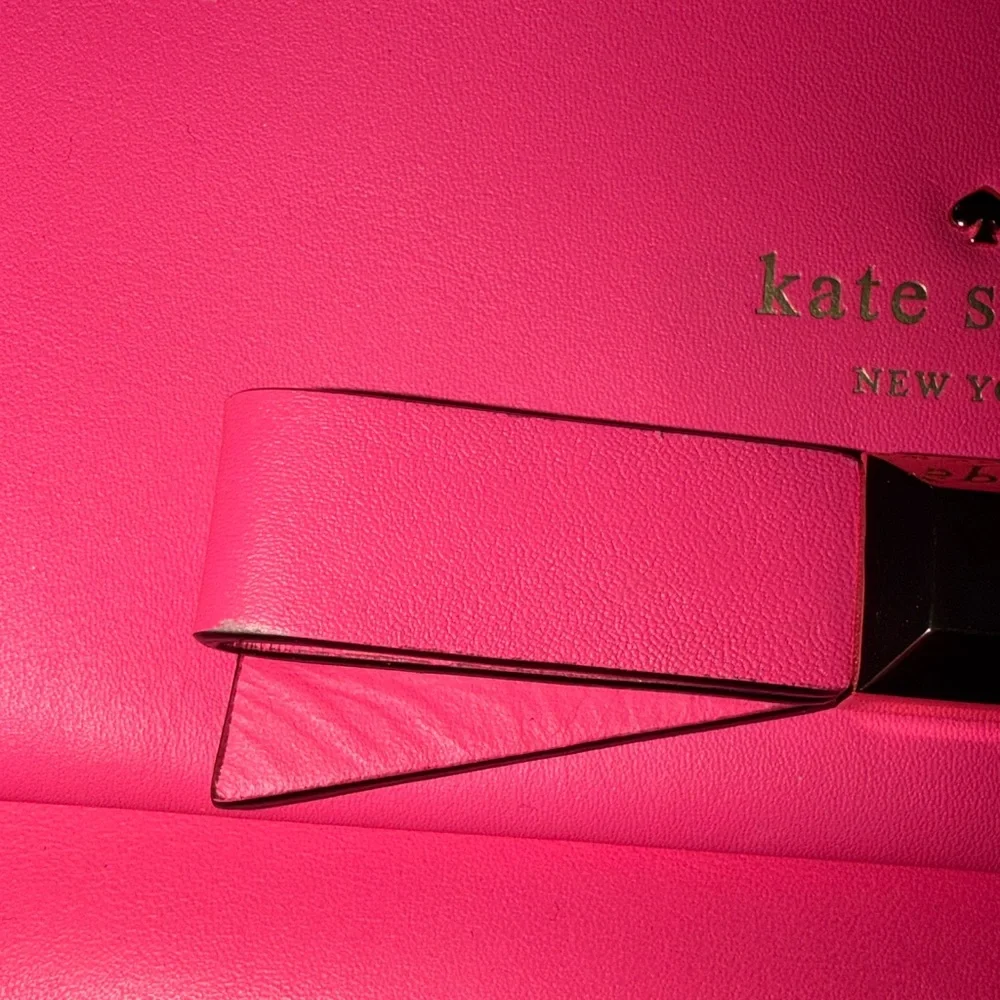Kate Spade Vibrant Pink Clutch with Bow Accent - Picture 6 of 7